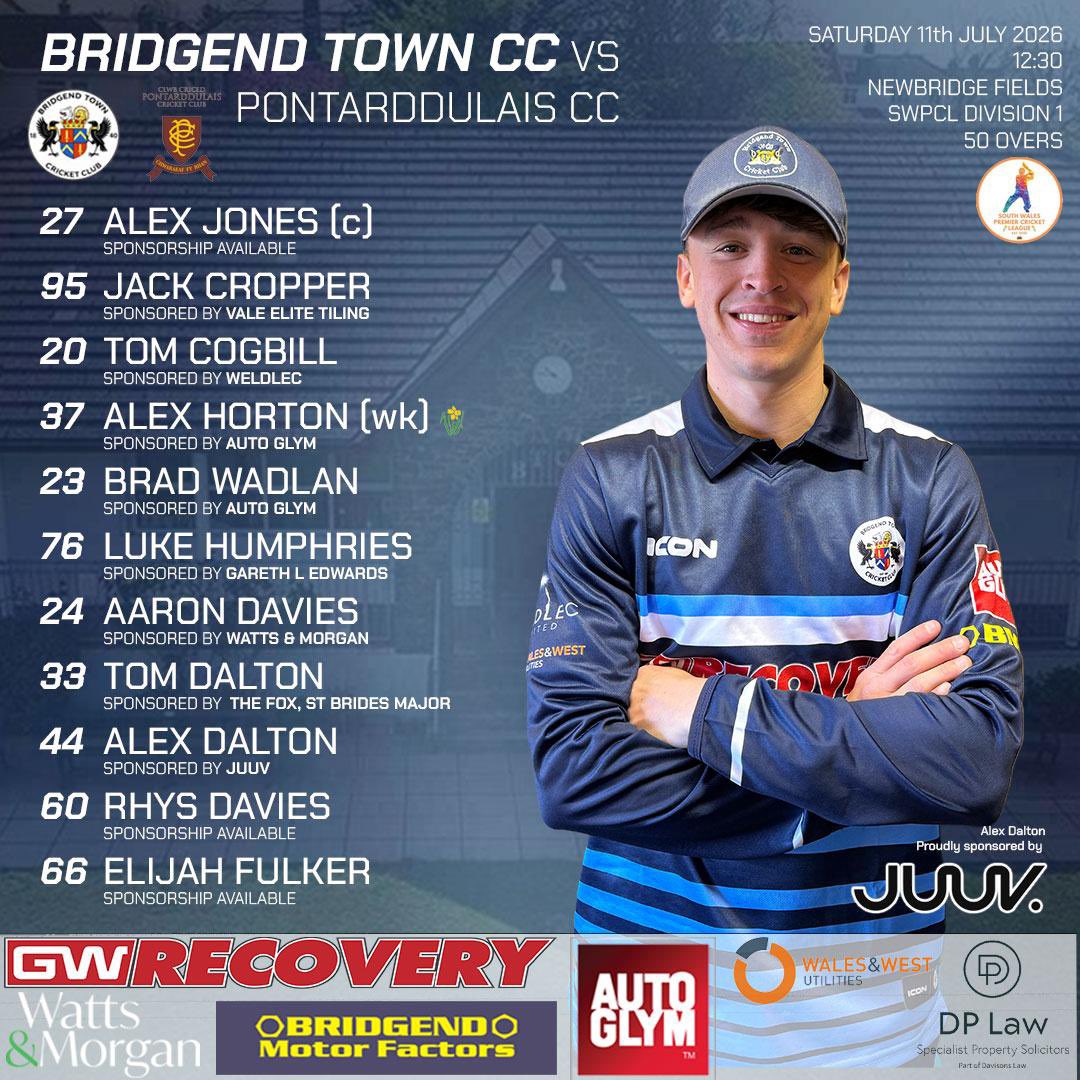 BridgendTownCC's tweet photo. TEAM NEWS ๐
The 1XI and 3XI are home. โ๏ธ๐
The club will be showing Argentina V Wales at 8:10pm๐ followed by Norway V England football at 10:00pm โฝ๏ธ.
Both live on the big screen ๐ฅ๏ธ
Bar is open from 12:30pm ๐ป
Good luck to all involved ๐
#uppatown
#shoesoff https://t.co/fXacaeESeC