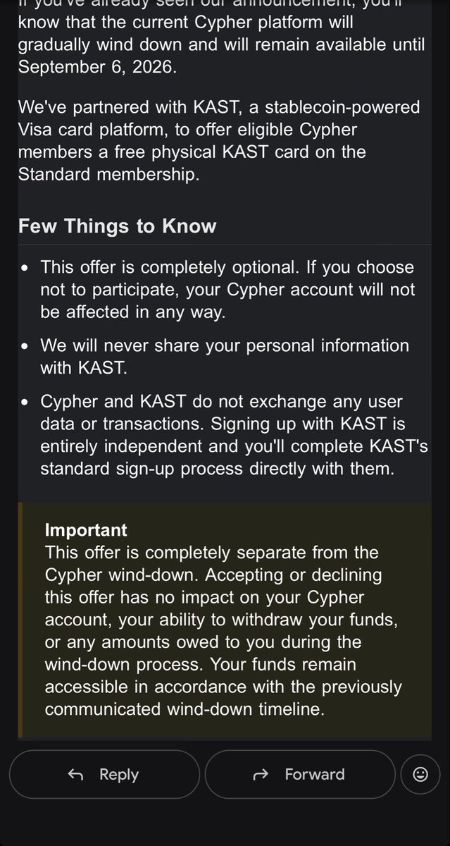 CryptoBOSS | KAST tweet media