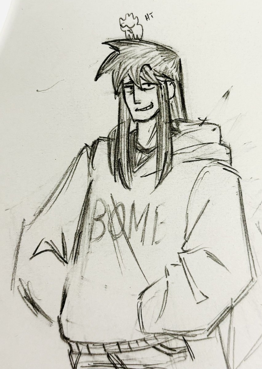 An0nym0usCowboy's tweet photo. @kfffg00129! Drawing ur oc was rlly fun :D #eddswordoc https://t.co/amEkRXoMWk