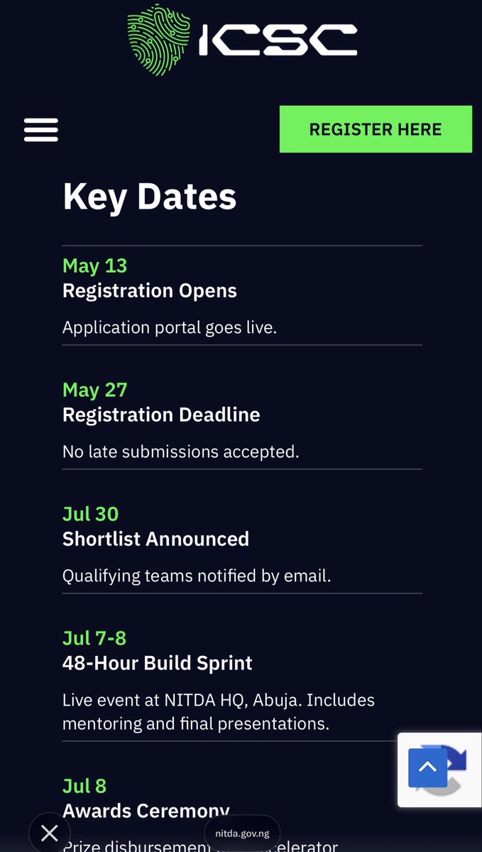 Em_Etok's tweet photo. @NITDANigeria Admin should look into this schedule as its misleading with the announcement post. https://t.co/aMMJotoQGD