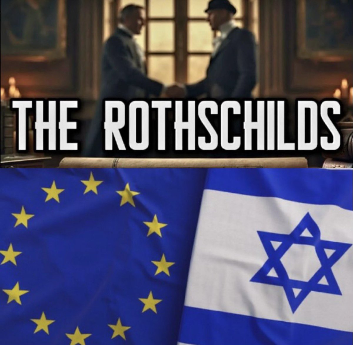 TruthFairy131's tweet photo. 🔥 HISTORY LESSON 🔥

The EU- European Union 🇪🇺 🇮🇱 

A Jewish creation.

The Rothschild family's rise to prominence ‘coincided’ with the French Revolution (1789–1799) and the subsequent Napoleonic Wars (1803–1815), leveraging war volatility to establish a dominant European banking network. Mayer Amschel Rothschild's sons expanded during this period, with Jacob (James) settling in Paris in 1811 to establish the French branch.

Following 1815, the Rothschild family stabilized European finances, & established deep ties to French government finance & emerging as a dominant economic force under subsequent regimes.

The Revolution brought legal, positive changes for French Jews. Later, Rothschild banking family of France - Wikipedia members often held leadership positions in the Central Consistoire, which managed Jewish affairs.

💥 Jean Monnet- Founding Father of the EU- European Union. 

Jean Monnet was surrounded by Jewish intellectuals who often championed cosmopolitanism, anti-nationalism & a united, liberal Europe.

Jean Monnet was a Zionist & was very close with Robert Rothschild (1911-1998), a Belgian diplomat and diplomat-turned-ambassador who worked within the framework of early European integration (EU). 

The "Jean Monnet Programme" has been active in Israel since 2001, fostering academic exchange, with projects selected at Israeli institutions like Ben-Gurion University and Bar-Ilan University.

💥 Simone Veil, a French Jew became the first President of the elected European Parliament, is often recognized alongside Jean Monnet in modern European remembrance as a builder of the EU's future. 

💥 Etienne Hirsch (France): A Jewish engineer and European official who drafted the ‘Schuman plan’.

Hirch helped modernize the French economy in the Commissariat général du Planand & was a staunch advocate for a Federal Europe (EU).

He was removed from his post as EURATOM President in 1962 by Charles de Gaulle, who believed Hirsch was prioritizing European integration & his own interests over national interests.

He served as President of the Commission of the European Atomic Energy Community between 1959 and 1962.

💥 Pierre Uri (France): Jewish Economist-  Uri was a strong federalist and advocate of a wider European market & the establishment of the European Union.

Uri co-authored the Spaak Report. This report acted as the blueprint for the Treaty of Rome
(1957).

Uri subsequently joined Monnet's Action Committee for the United States of Europe and advised the European Commission.

There is so much more to this story, this is just a short summary.

Who instigated, funded & benefited from the French Revolution, The Bolshevik Revolution & WW2? 

Jews created the destructive European Union (EU), they control Europe & they created most of the oppressive systems in place today that enslave our people & are destroying the West.🇪🇺 

All of the information is available & all ‘Roads lead back to Rome’. Every single one. 

Denial = ignorance & stupidity.