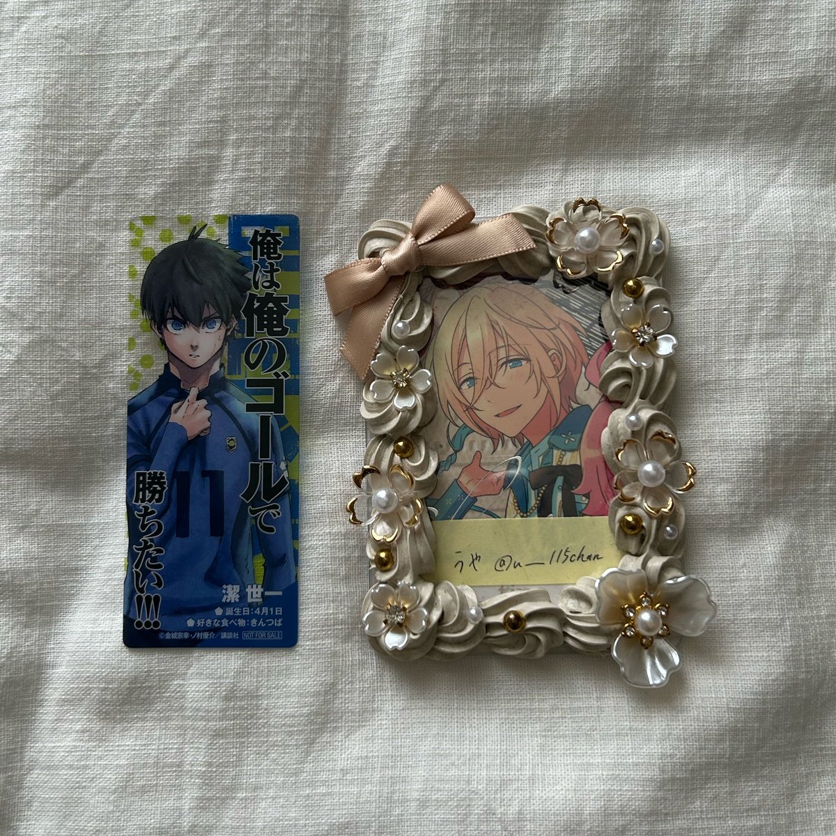 u___115chan's tweet photo. 交換
ブルーロック クリアカード 特典 

【求】國神
【譲】潔

✧仙台手渡し可
✧異種は求めていないため同種交換のみ
✧初回様リトリン必読

検索からでもお気軽にお声掛けください💐 https://t.co/61zGMKNk1h