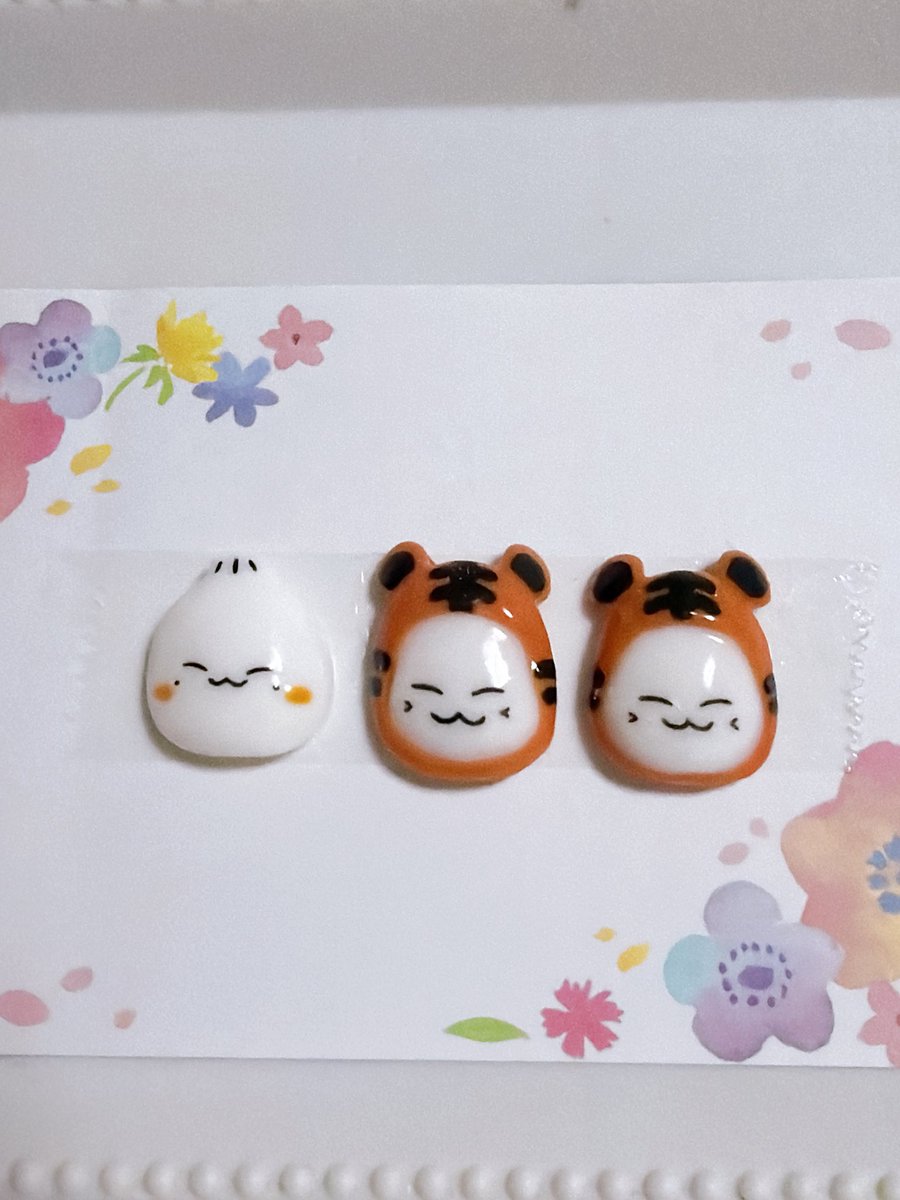 最近の3dネイルパーツ🌸 オーダーありがとうございました！ dm、LINE