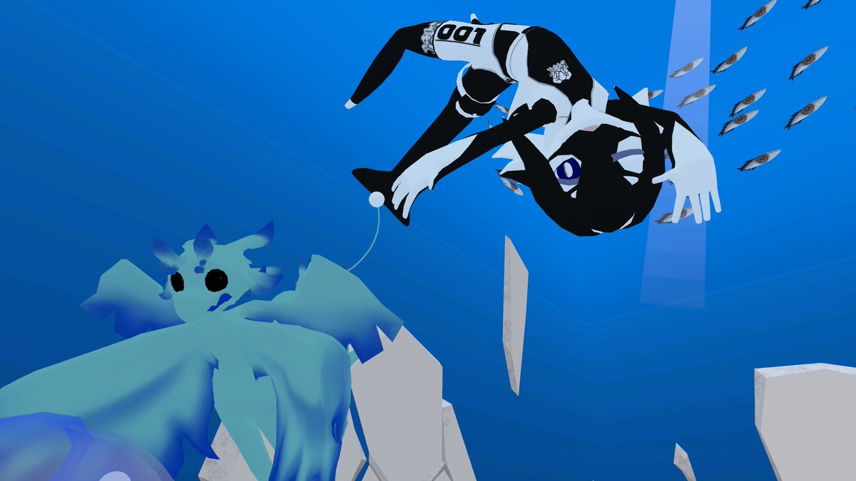 jingai_shobo's tweet photo. こんばんは、人外書房です📚 

現在VRChat上で開催中のイベント「Vket」にて、我々のブースを出展しています！

ちょっとしたお楽しみ要素も入れていますので、ぜひ足を運んでいただけると幸いです！

幻想コロニー コクーン水族美術館 Redive 
パルス

#Vket2026summer
#VketPhoto
#Vket https://t.co/pS7uDEV7Wz