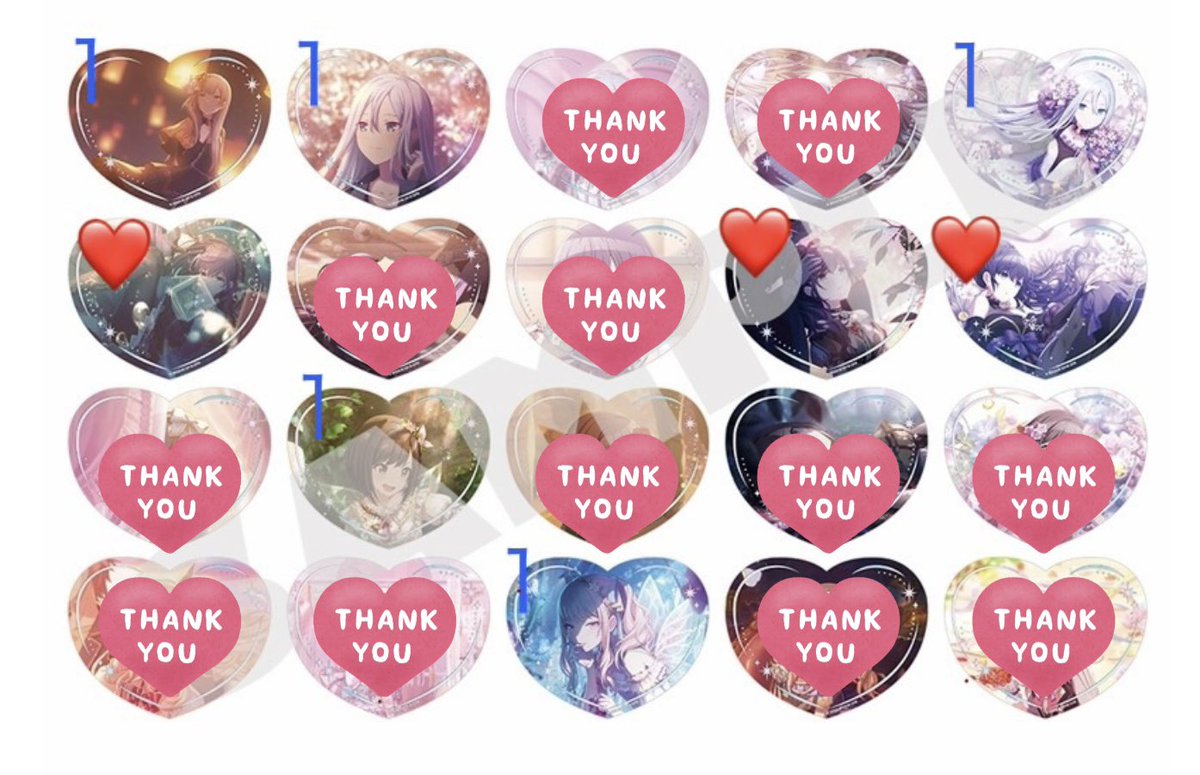sakura_ma_et's tweet photo. [交換]  プロセカ　ハート　H/Art Collection クリアカード　ニーゴ
25時、ナイトコードで。

譲→奏、瑞希、絵名(数字つきのもの)

求→まふゆ(❤️)

☆リトリン御一読ください
☆郵送交換希望
出先のため帰宅後お写真添付させていただきます。

お心当たりありましたらお気軽にお声がけください🙇 https://t.co/Qt0DlINnH3