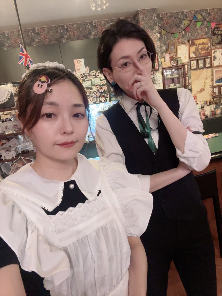 meltinfo's tweet photo. 本日もありがとうございました。
ハヤカワとお迎えしました。

明日はなぎ、かれんがお待ちしております。
抹茶ガトーショコラ沢山あります🍵

ご予約ご来店お待ちしております💌 https://t.co/QTBRWpcGen