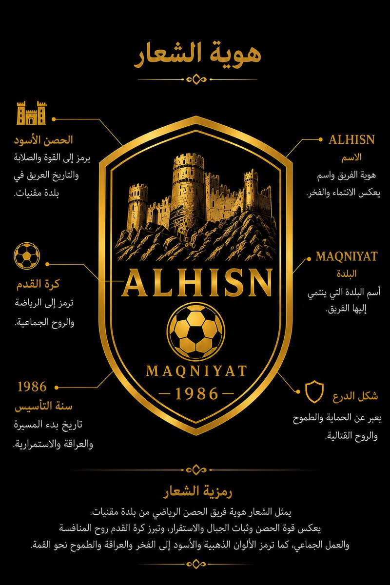 Alhisin86's tweet photo. هوية شعار الفريق https://t.co/KsNsdYk2Nu