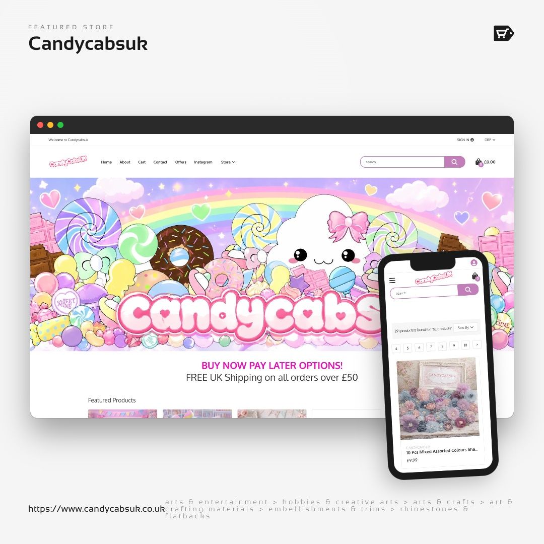 freewebstore's tweet photo. Rhinestones, flatbacks, and everything a crafter needs to add some shine. Candycabsuk has it covered. https://t.co/mz6N35v3wo #ArtAndCraft #Rhinestones #freewebstore https://t.co/2g0zl52vYW