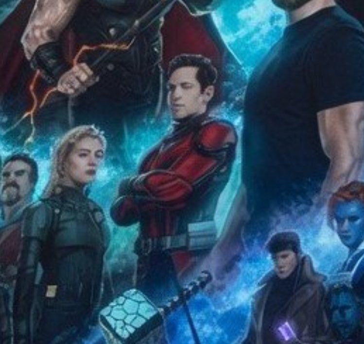 AntManNews's tweet photo. First official look at Ant-Man in concept art for AVENGERS: DOOMSDAY! 

[Via: Shanghai Expo] https://t.co/sQz9iSKlmC