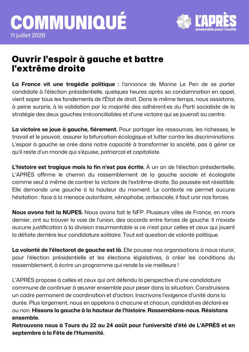 Gerard Filoche tweet media