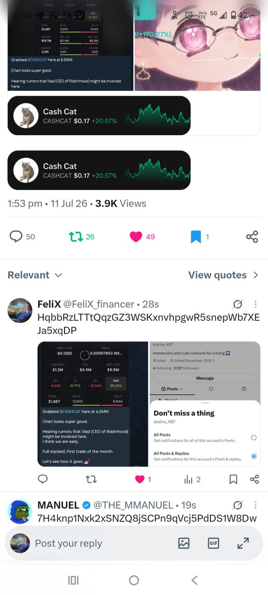 FeliX_financer's tweet photo. @dndlyxx HqbbRzLTTtQqzGZ3WSKxnvhpgwR5snepWb7XEJa5xqDP
❤️✅ https://t.co/oluB6tMhM6