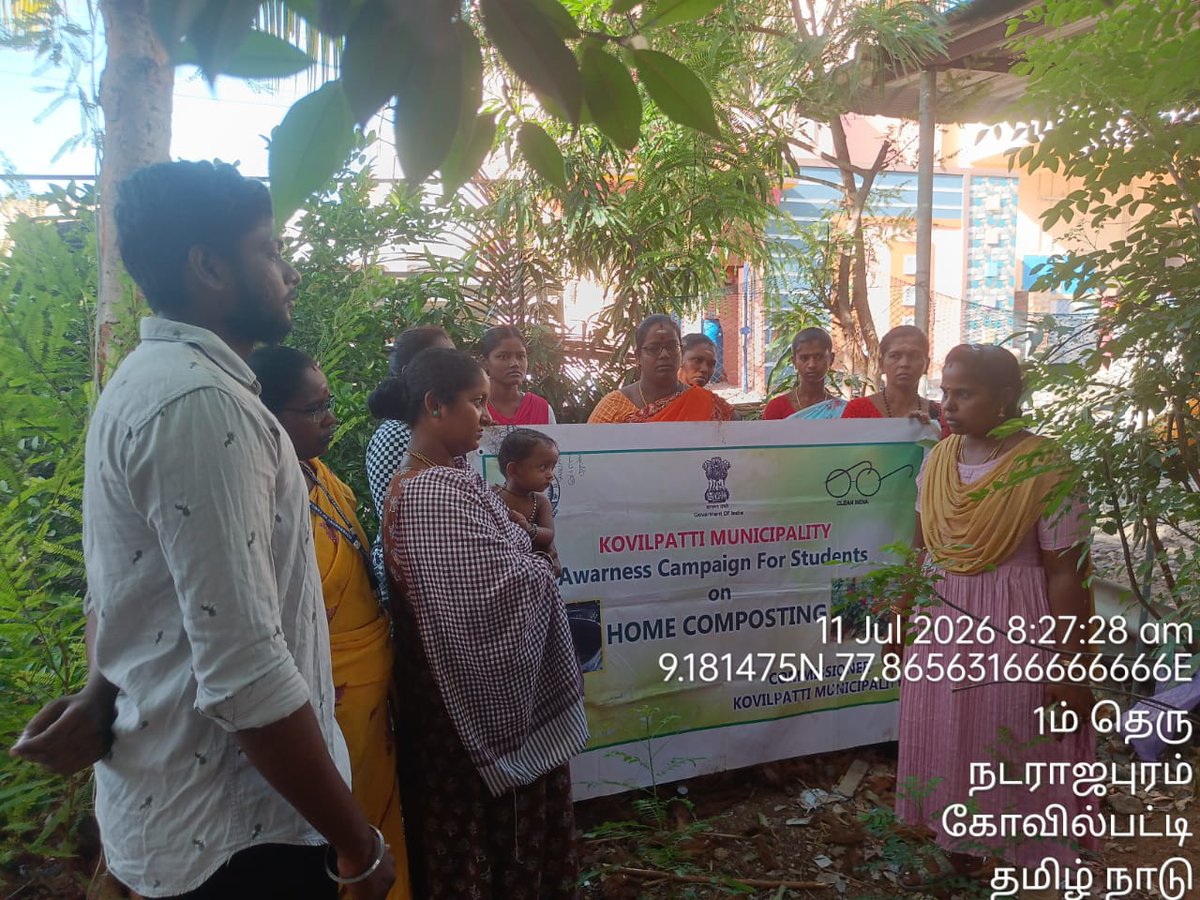commrkovilpatti's tweet photo. #WorldEnvironmentDay #SWMRule2026 #4binsegregation #SwachhAadat #SwachhBharatMission
@PMOIndia
@CMOTamilnadu
@GSBediIAS
@MoHUA_India
@SwachhBharatGov
@MawsTamilNadu
@SbmRdmaNellai
@swachhbharat
@MoJSDDWS
#WorldEnvironmentDay https://t.co/LWYq1uCG4z