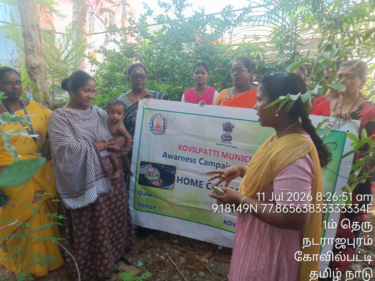 commrkovilpatti's tweet photo. #WorldEnvironmentDay #SWMRule2026 #4binsegregation #SwachhAadat #SwachhBharatMission
@PMOIndia
@CMOTamilnadu
@GSBediIAS
@MoHUA_India
@SwachhBharatGov
@MawsTamilNadu
@SbmRdmaNellai
@swachhbharat
@MoJSDDWS
#WorldEnvironmentDay https://t.co/LWYq1uCG4z