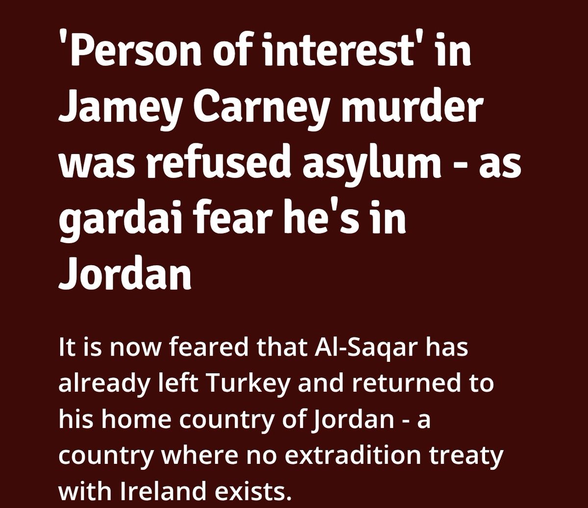 Mick_O_Keeffe's tweet photo. It gets even better, he was refused asylum in Ireland, so he should have been deported! 

Instead, he was living in taxpayer funded migrant accommodation, with free food, utilities, healthcare and a weekly cash payment. 

Ireland is not a serious country, we are a joke of a country.