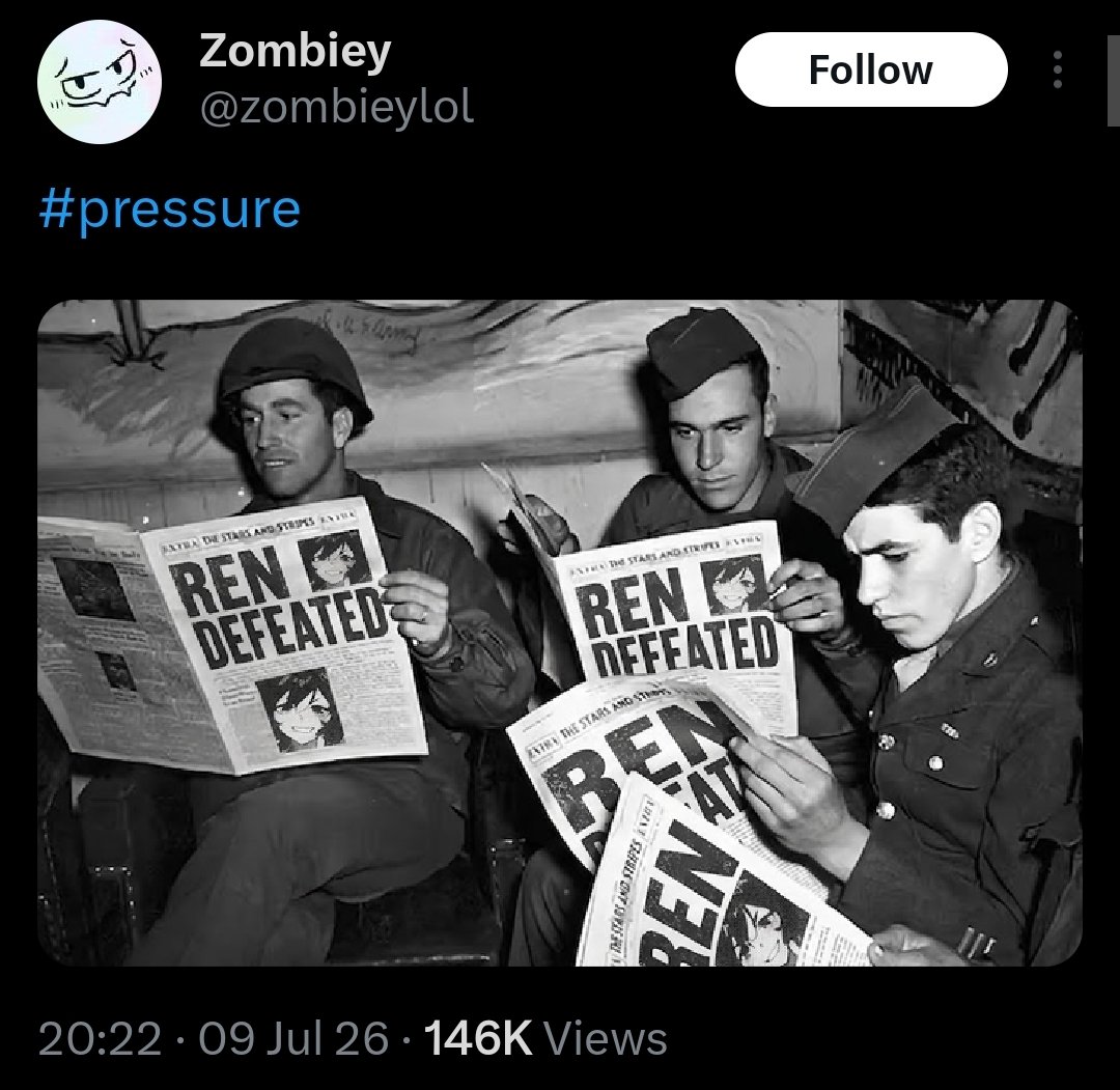 SGolum91877's tweet photo. What the hell is wrong with Youtuber!?

@zombieylol for example.

He's been comparing Ren with Hitler and igniting a debate that Gianni did act too fast (which he didnt)

He's been probably responsible for the Gianni hate and that sickens me 

Here is some stuff Zombiey He posted https://t.co/7cCnB3rREk