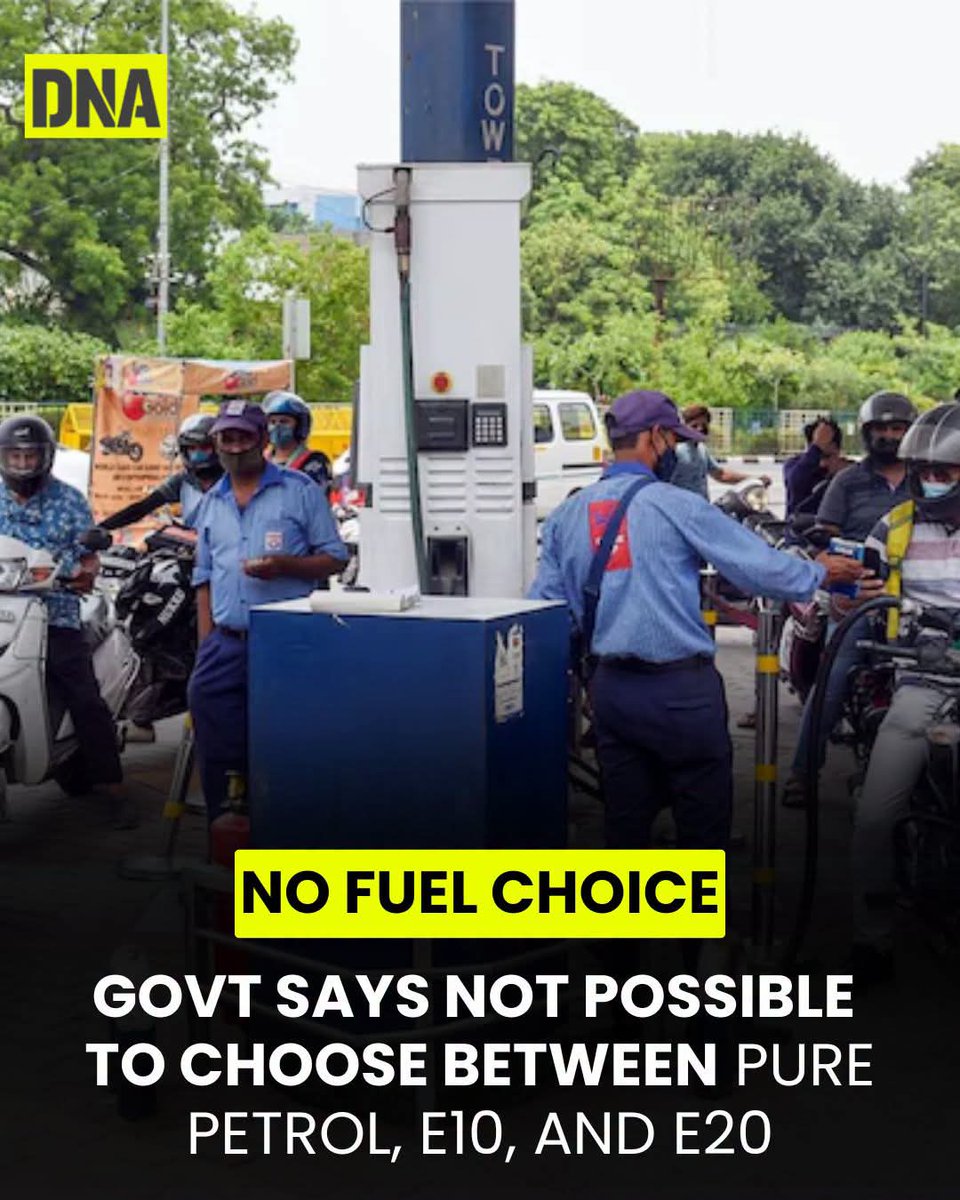 ritesh_leo's tweet photo. @AmitShah @nitin_gadkari @narendramodi  if you will not give the fuel choice option to the people then. People will not choose you in the next election. You are not understanding the mood of public. https://t.co/UnFNzmGeMP