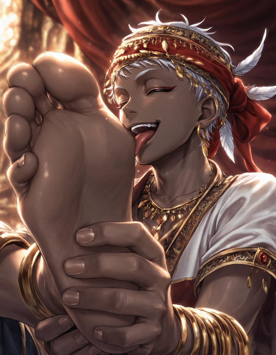 CaptainFuto's tweet photo. Kalim Al-Asim - Twisted Wonderland

Kalim new set now available for all tiers on my Patreon! (Link in bio)

#feet #soles #darkskin #footfetish #kalim #fanart #male #gay #AIart️️️️️️️️️️️️️️️️️️️️️️️️️️️️️️️️️️️️️️️️️️️️️️️️️️️ #AIイラス