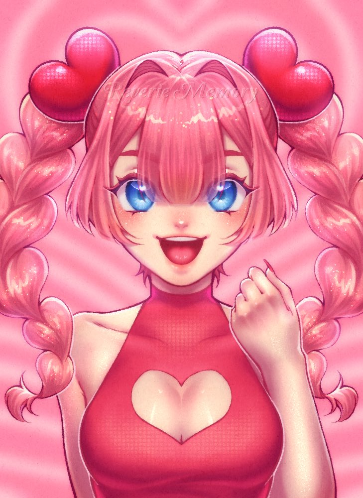 ReverieMemory's tweet photo. 【 💗 】
2nd Art Attack — Character by Kururoll on ArtFight

#Illustration #OCArt #DigitalArt #Drawing #ArtFight https://t.co/gFvVkrH29h
