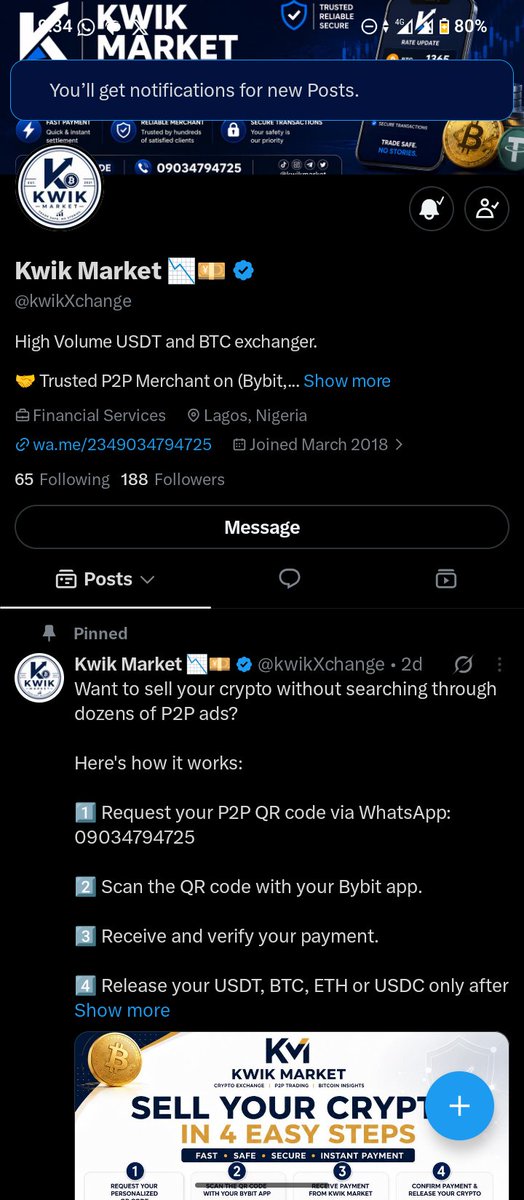 degensonofweb3's tweet photo. @codesam707 @kwikXchange Here we go again, Degen Son is here to support fam 

All tasks done ✅ 

Check this out fren @Aba_fon

7072334595
Moniepoint https://t.co/2BJZAbfyjC