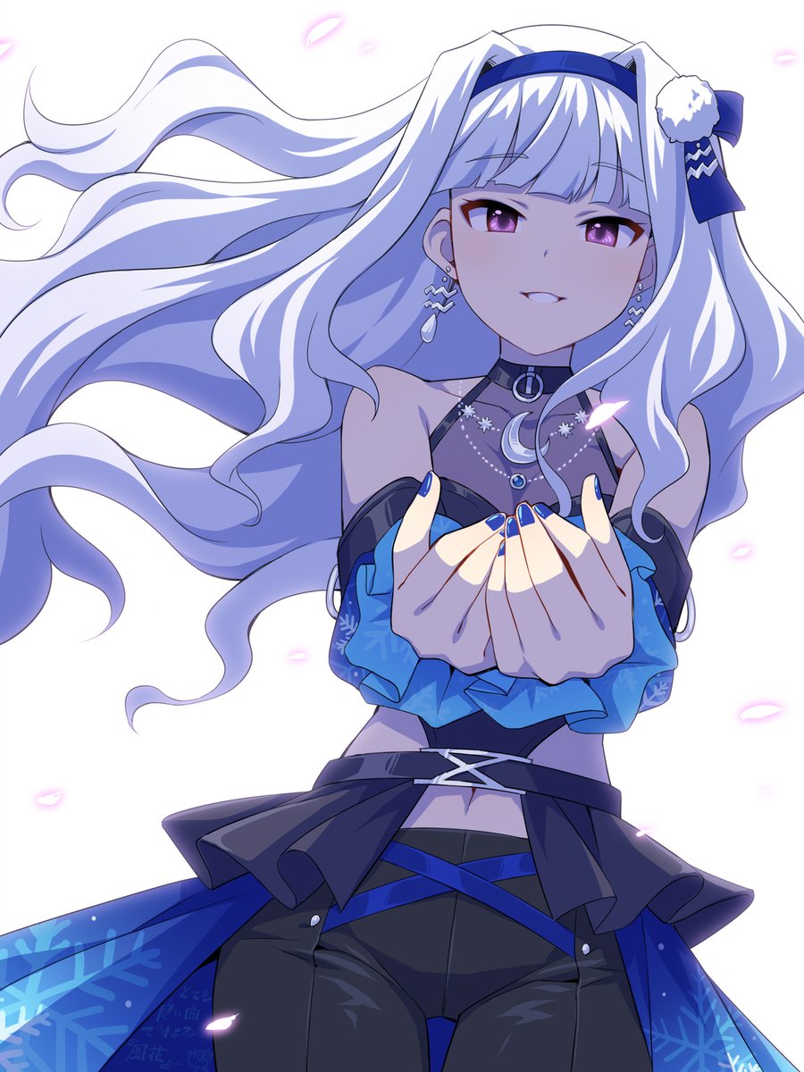 uccow_sub's tweet photo. 四条貴音のソロ曲「風花」のファンアートを描きたくて、描きました https://t.co/lhuwyeLp3d