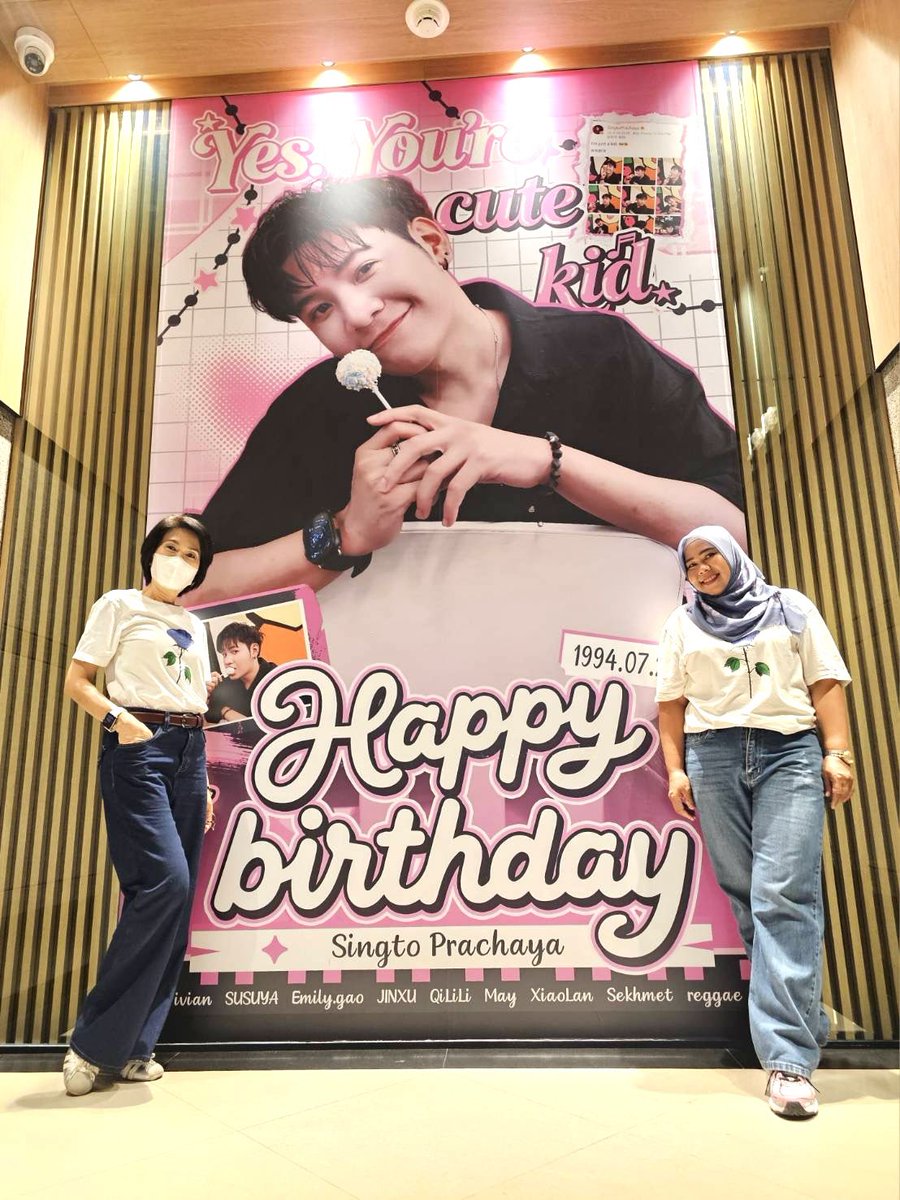 diaRoyter's tweet photo. กรกฎาเดือนเกิดลูกชาย รอไรมาเก็บ ปจ ซิค่ะ ปจ ดี พี่สิงหล่อ แม่จีนน่ารัก อยู่รักพี่สิงไปนานๆน้าคร่าาา🥰🦁 @powerpookgirl  ต่อไปรอบปลายเดือนไปกันต่อยาววว กันค่ะ😂
#SingtoPrachaya
#SingtoBD2026 https://t.co/sbPXc0y1rY