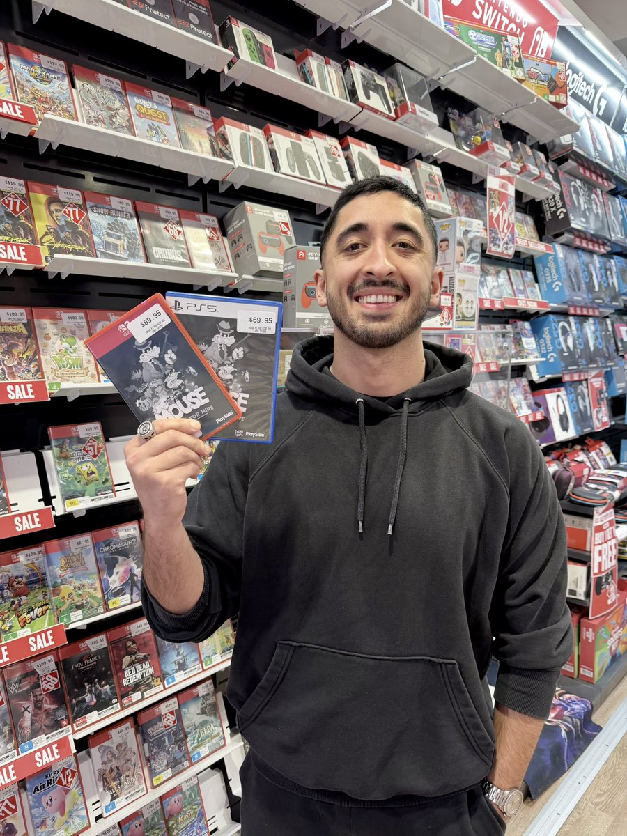 LoneVaultWander's tweet photo. Proud to have been part of the team to help bring this incredible game to life!

Happy MOUSE: P.I. For Hire physical launch day 📀🐭💿 https://t.co/7HbdajPEYE