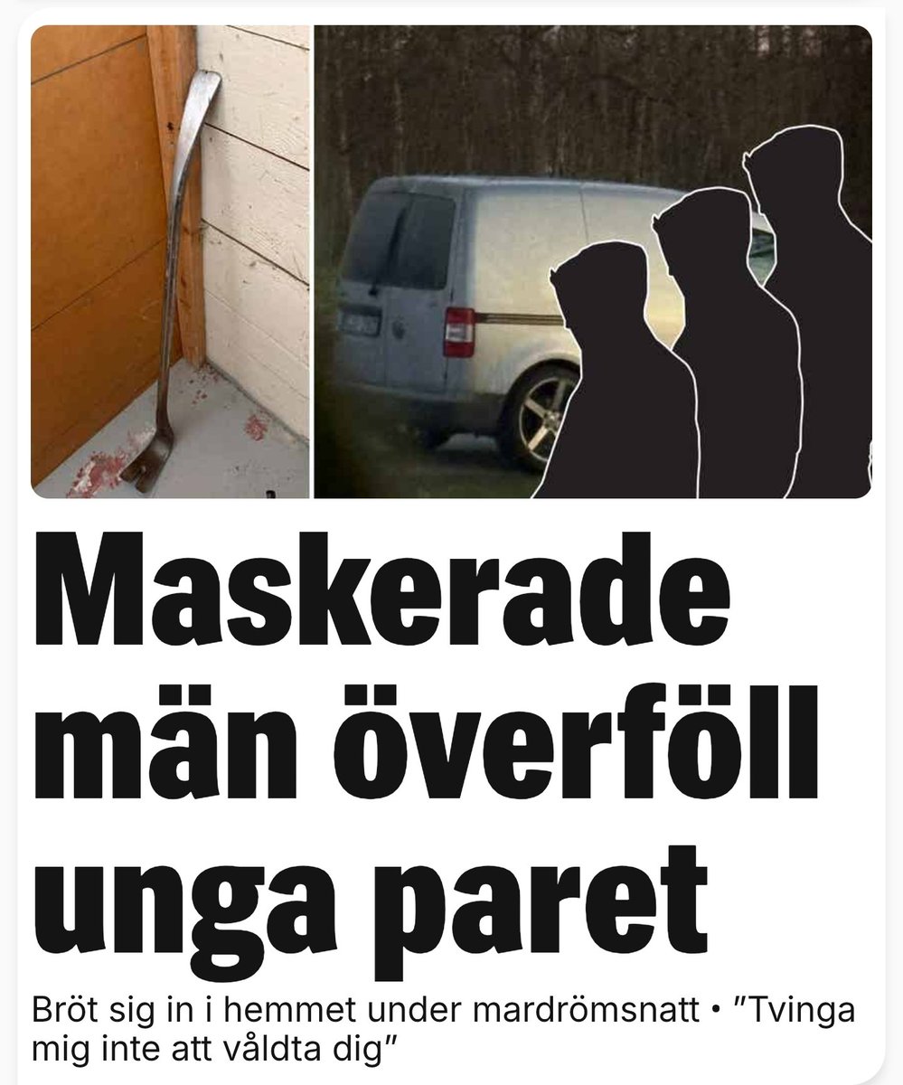 InteSosseSe's tweet photo. Svenskt rättsväsende: Knappt ett års fängelse för home invasion med våld. 🤷🤡

Svensk media: Nammger brottsoffren men anonymiserar gärningsmännen 🤷🤡 https://t.co/RjuucANL6p