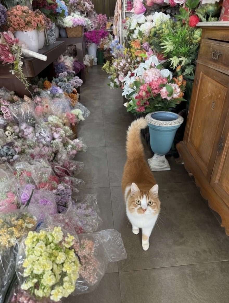 kooromi19's tweet photo. flower shop's owner https://t.co/2G3cdKuzZn