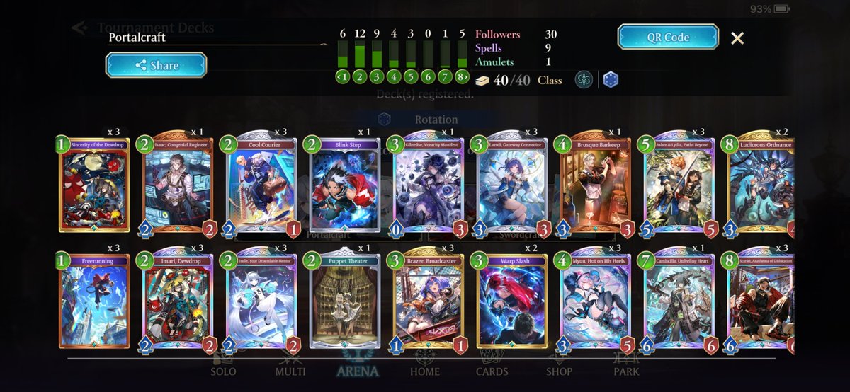 Yahiko_Daichi's tweet photo. SVO SEAO S2 Prelim 1 5-1!
Sword 5-3
Portal 5-2 

My goal was to bring Myuu to victory. I'm glad we managed to get it. Never thought sword would be this strong but being able to hit face while clearing felt really good https://t.co/SetfWPWuXJ