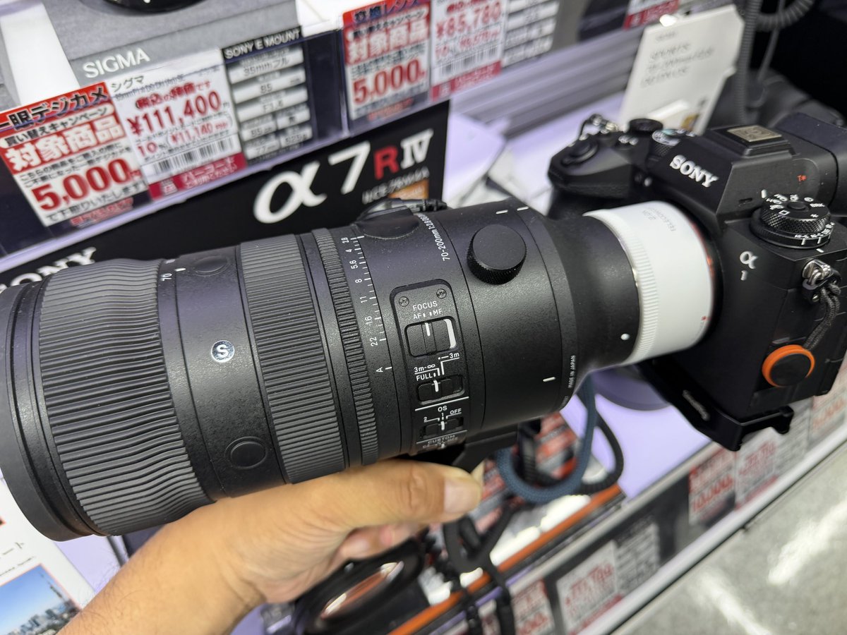 PHANTOM_Ver0's tweet photo. テレコン動くじゃんシリーズ

#VILTROX TELECONVERTER 2.0X
Sigma 135mm F1.4 DG | Art
Sigma 70-200mm F2.8 DG DN OS Sports
Sigma 105mm F2.8 DG DN MACRO | Art
Sigma 500mm F5.6 DG DN OS | Sports https://t.co/BWGDAZhWmQ