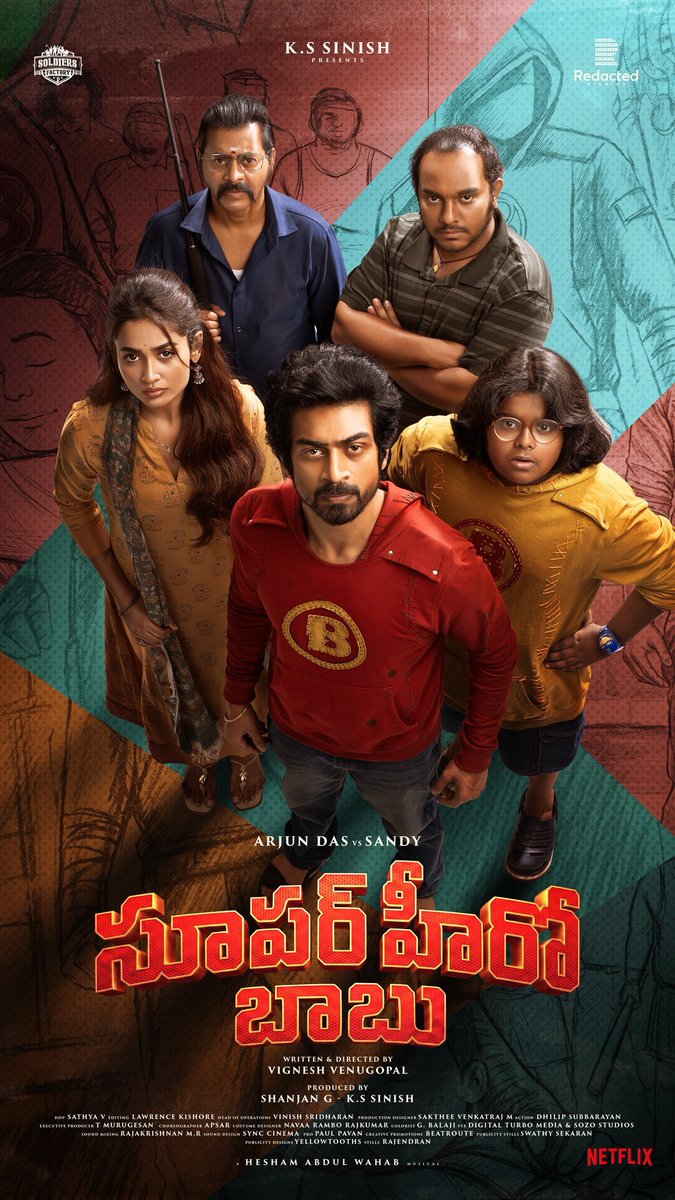Pinkvillat24's tweet photo. #SuperHero kicks off with 3 vibrant posters, setting the stage for something exciting! 🔥
Looking forward to this one! 💥 @iam_arjundas in a never-seen-before avatar. Wishing the entire team at @SoldiersFactory all the very best! ❤️
#ArjunDas #SuperHeroMovie #FirstLook #TeluguCinema #IndianCinema
