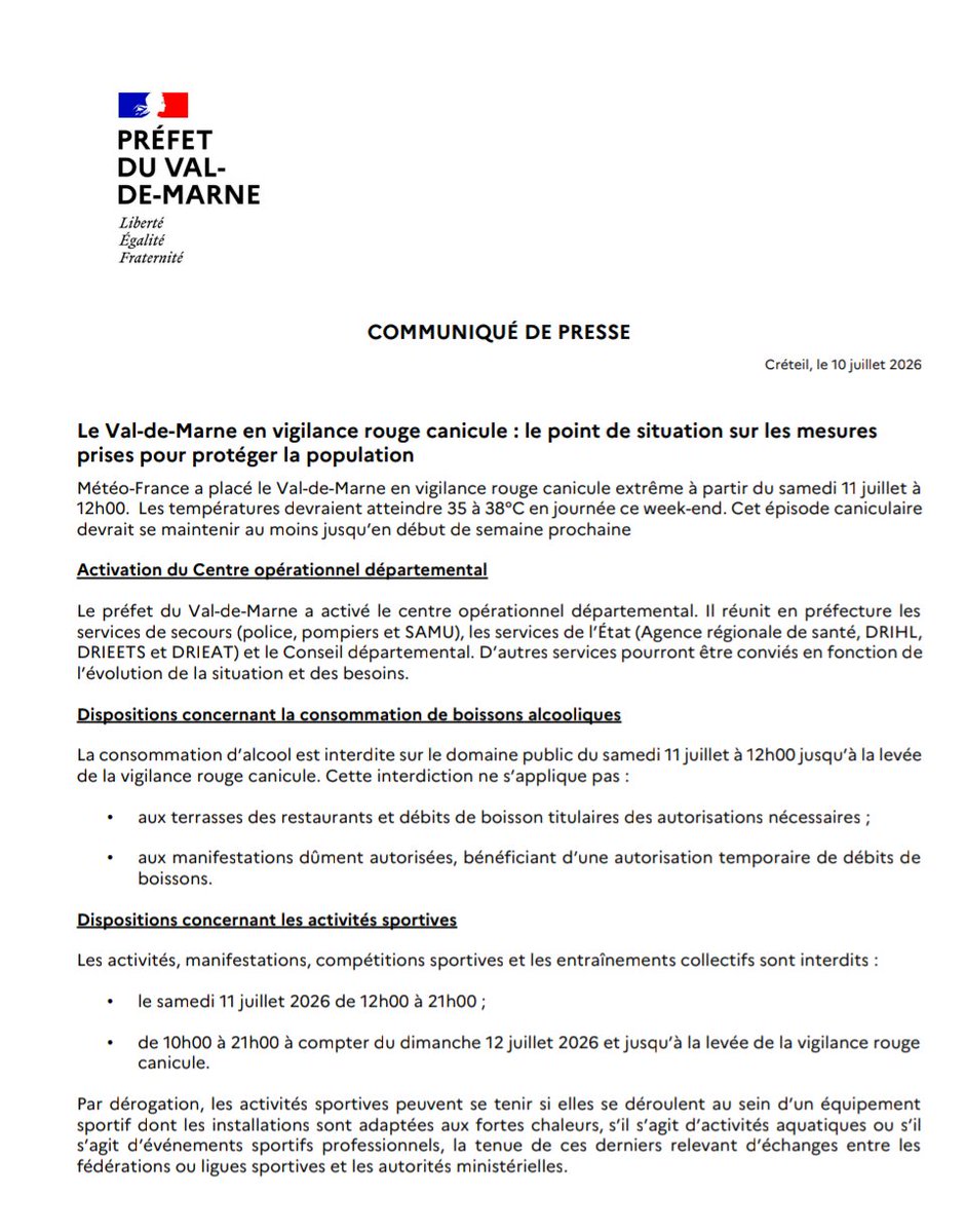 Préfet du Val-de-Marne tweet media