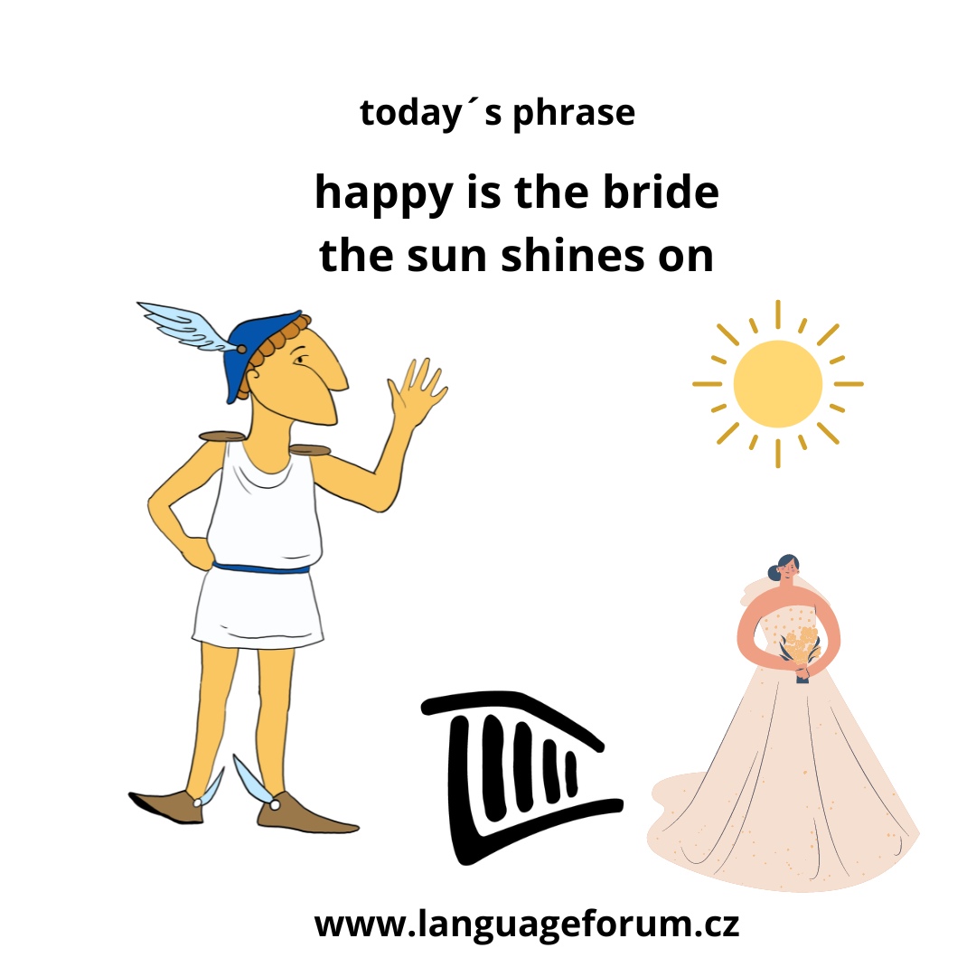 LanguageforumCz's tweet photo. Today´s phrase brings sunshine into our day!

#learnenglish #languageforum https://t.co/WAOaCOmrxB