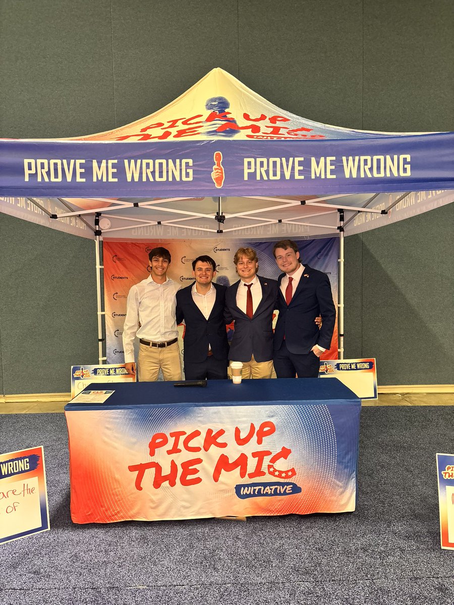 AppstateTPUSA's tweet photo. Happy day 2 of CLS 🇺🇸 https://t.co/b2aVIvb5E6