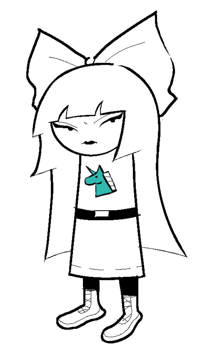InkyMelonn's tweet photo. mean girl https://t.co/fUlEO9GJLL