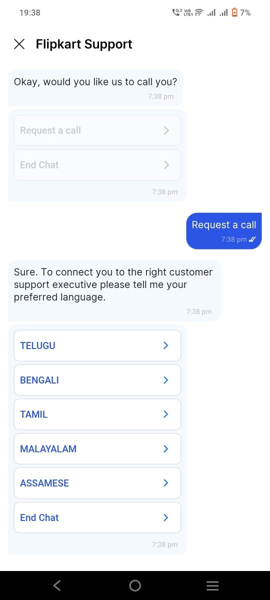 RatVsar's tweet photo. Where is hindi english ???? @flipkartsupport https://t.co/1EMCaR1ZGd