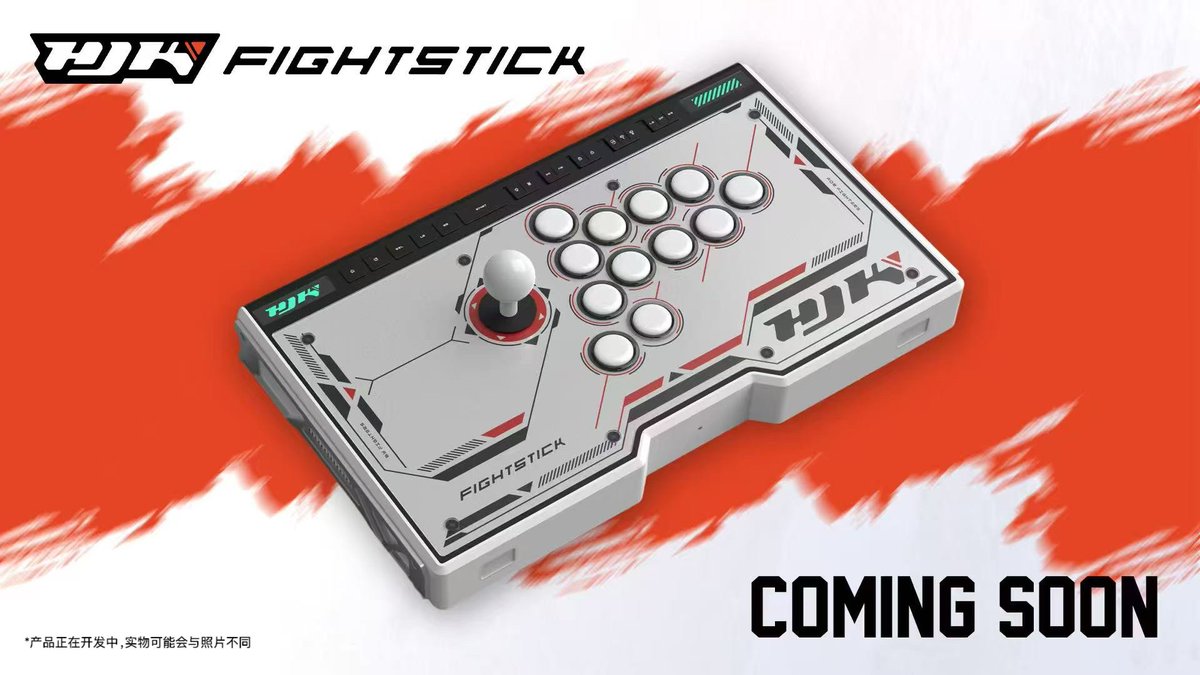 HJKGamingADY's tweet photo. Currently, this is a custom product; it serves primarily to provide data support for the FIGHTINGSTICK we are launching in October. https://t.co/TXcgEXXNuP