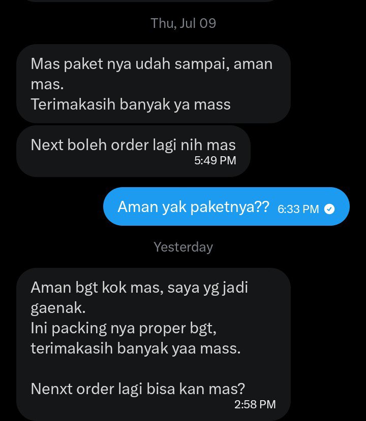 Cinekvlt's tweet photo. #testimoni kirim-kirim ke Malang ☝️🙀 https://t.co/uH9XQWrHv4
