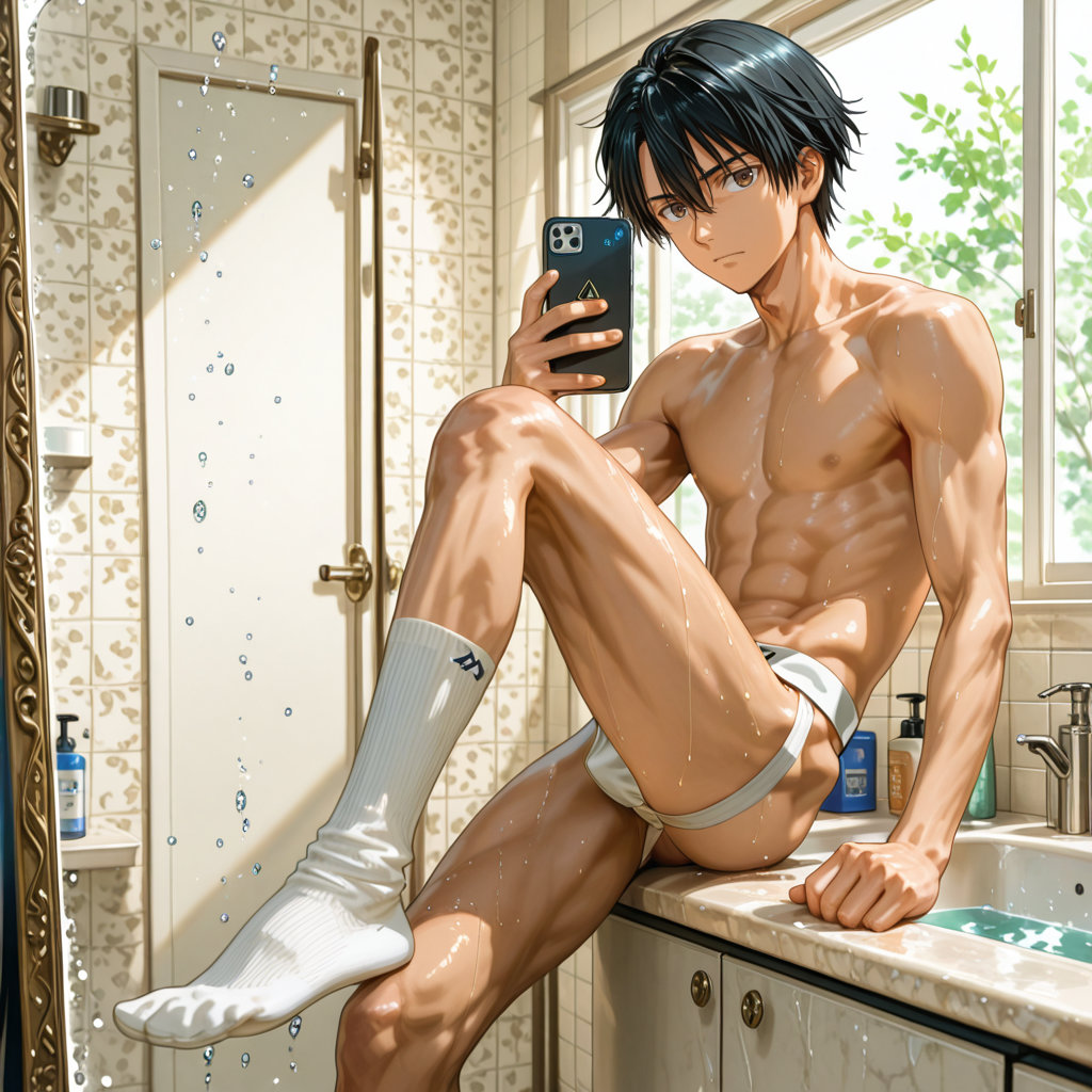 crat20250427's tweet photo. 【SFW】N 441_自撮り_Selfie_#_24(72PIC)
#AI #筋肉 #二次創作 #少年 #マッスル #デカマラ #腐向け #自撮り #セルフ #日常
#越前リョーマ #ryoma
#yaoi #gay #muscle #boy #BL #NSFW #nude #ass #BDSM #bara #AIart
#self #room #day https://t.co/hpZIa0ampp
