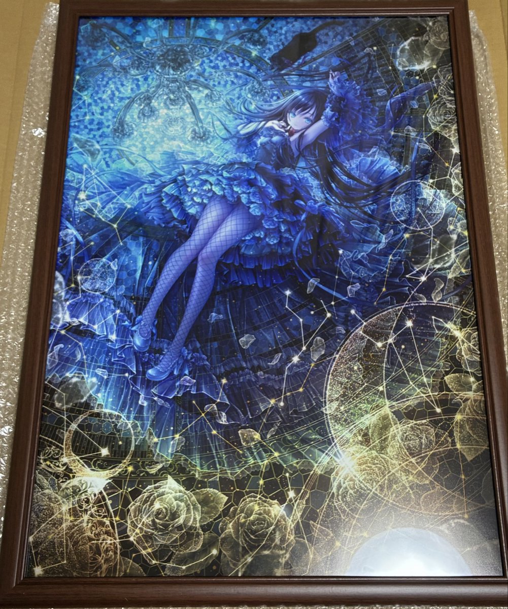 てぃんくる先生の複製原画が届きました╰( ´◔ ω ◔ `)╯