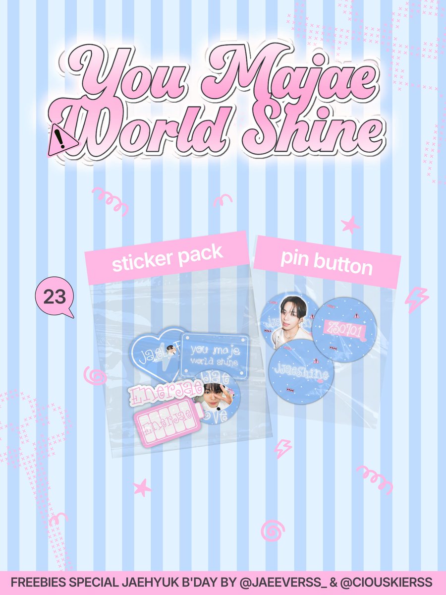 jaeeverss_'s tweet photo. — "You MaJae World Shine"🌟

little gift to celebrate birthday of our precious sunshine; Yoon Jaehyuk♡

𖹭 ֶָ֢with love,@jaeeverss_&amp; @ciouskierss

how to claim?
𑣲⋆ rt &amp; like are very appreciated
𑣲⋆ teume &amp; jaengels only! 
𑣲⋆ claim by 🍊 25 July at 19.00 pm
𑣲⋆ limited qty https://t.co/DHQDFQe1LE