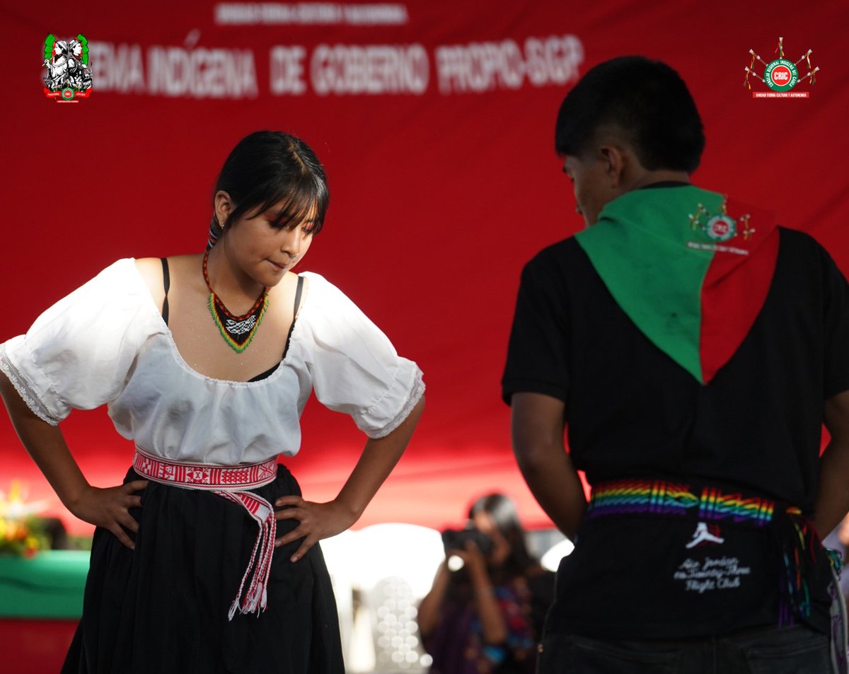 CRIC_Cauca's tweet photo. #JóvenesCRIC | 💚 Con mucha alegría culminamos el segundo día del Cuarto Encuentro Artístico, Cultural y Lingüístico de Jóvenes CRIC. https://t.co/IV0YrJ8XXe