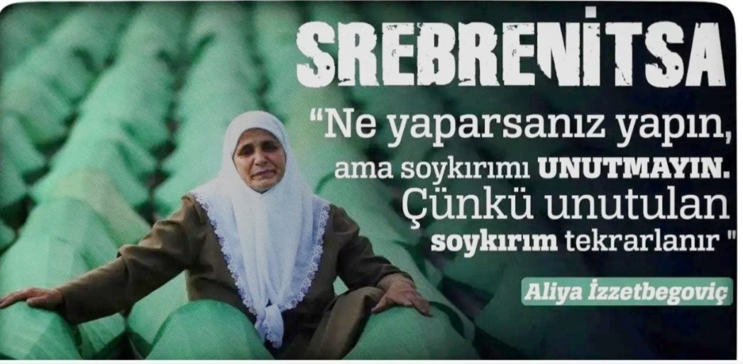 28_fatos's tweet photo. Her fırsatta müslümanlara terörist diyen, Avrupanın ve Hristiyan âleminin gerçek yüzü.

İnsanlık tarihinin en kara lekelerinden biri olan Srebrenitsa soykırımı.

Zulüm tekerrürden ibaret. Srebrenitsa dün neyse, Gazze bugün o.

#Srebrenitsa31Yıl #SrebrenitsaKatliamı https://t.co/CGgWp4T1Xx