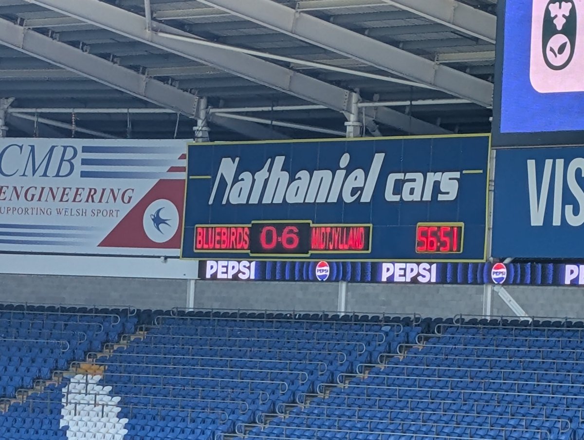 Matthewthejones's tweet photo. Big win for @fcmidtjylland against Cardiff https://t.co/RW2enSKpZ0