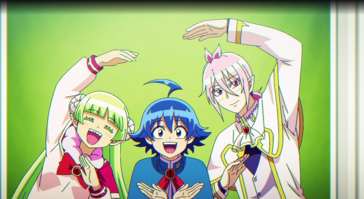 arthegon1's tweet photo. #Irumakun s4 ep15
Sympa l'épisode, marrant le passage avec le familier de Jazz et bien mignon aussi
Grâce à Iruma il est un peu + positif sur l'évolution du familier
Alice demande conseil à Lead pour des jeux et finit par faire une sortie avec Iruma/Clara,ils s'amusent tous bien https://t.co/guPm2draoR