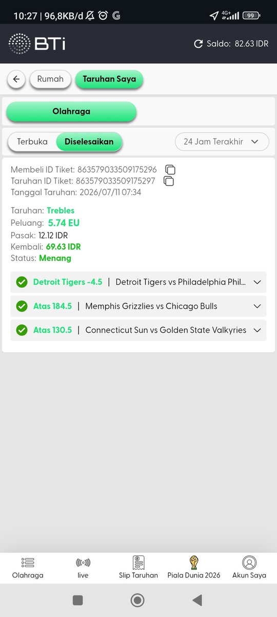 YoggiSu's tweet photo. @Rama_Lan_Biasa Bet gede kalah, Mancing Bet 12k malah nyangkut, Setan. https://t.co/hZDBA0qjkL