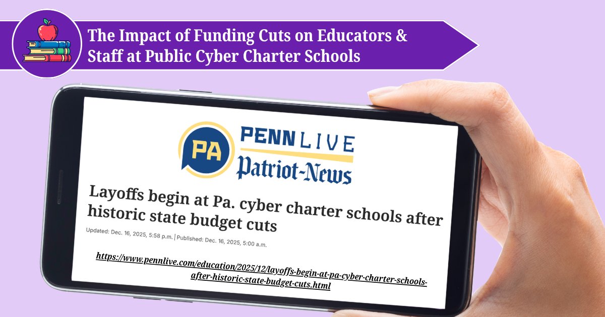 insightpaschool's tweet photo. 🚨 PA Lawmakers &amp; @GovernorShapiro: Our students &amp; educators need you to protect their future. Please OPPOSE 🚫 HB2634. Don't use our students or teachers as political bargaining chips in the 2026-27 State Budget.
@PAHouseDems @PAHouseGOP @PASenateGOP @PaSenateDems @Pennlive https://t.co/cK13n58giQ