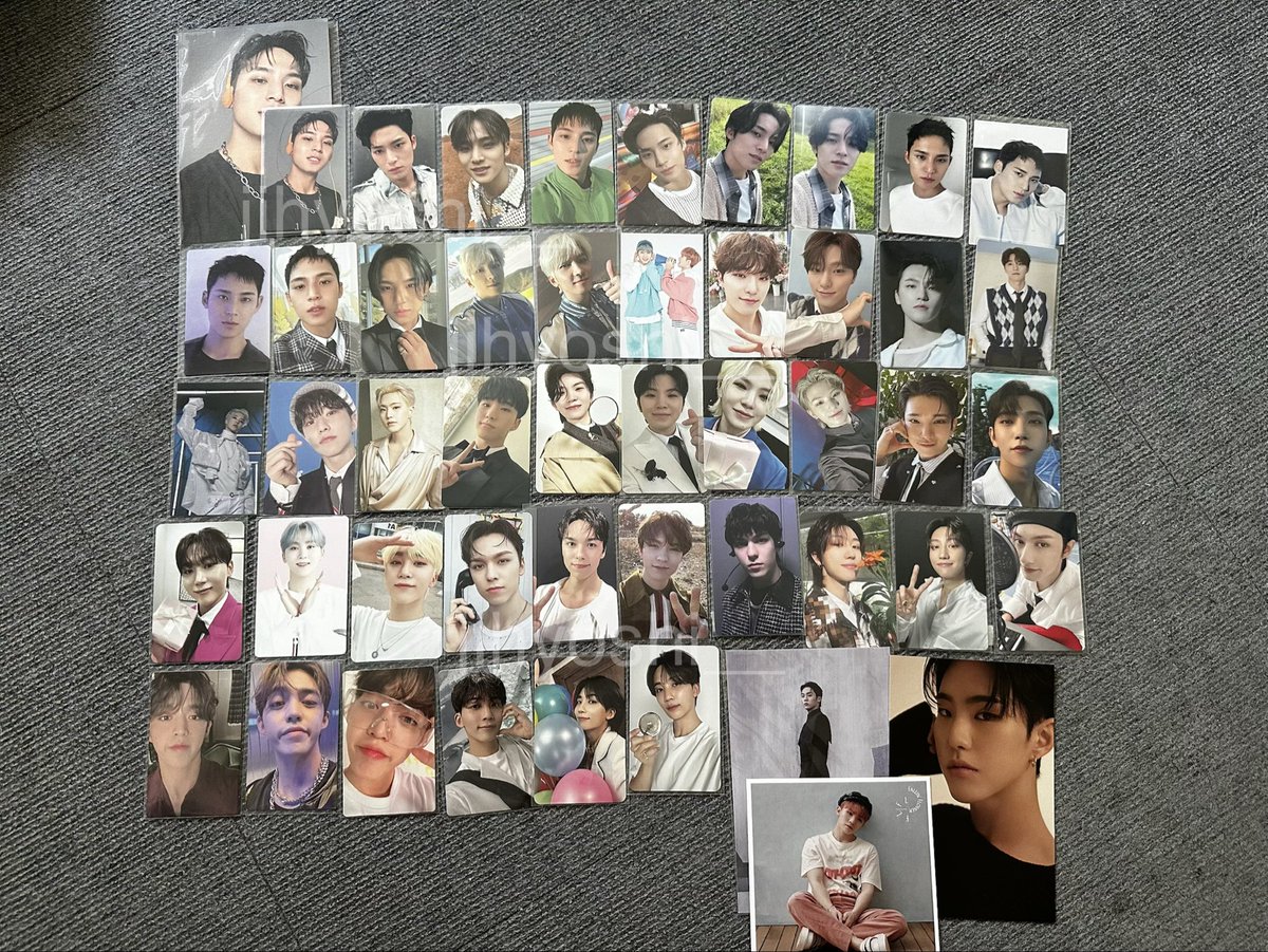 jihyoshi__'s tweet photo. wts lfb ph SEVENTEEN PCs

-₱5,500 set
-open for hatian 
-can give ₱500 sa successful host 
-will ship to 1 address only
-loc: Cavite City
-rfs: decluttering/dups

#seventeen #svt #mingyu #wonwoo #hoshi #seungkwan #dino #woozi #scoups #jeonghan #vernon #the8 #jun #joshua https://t.co/m8WGrqrujP