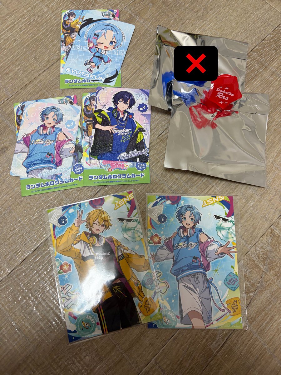 24_tag25's tweet photo. すにすて グッズ交換

譲   画像のもの🩵🎀、💙📞、💛☀️、❤️🦁(種類、数画像ご確認ください)

求   同種の🩵🍄

初日公演に間に合うまでの発送orうぃあすに2神奈川公演で手渡しでの交換どちらかになります
リプorDMでお声掛けください

 #すにすてグッズ交換 https://t.co/xUmRRYulox