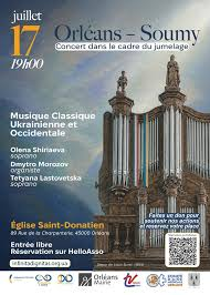 AideMedicaleUkr's tweet photo. Deux concerts exceptionnels au profit de @Inf_Dignitas 
- le 14 juillet à 17h à  #Strasbourg
-le 17 juillet à 19h à #Orléans
Entrée libre, mais on espère votre générosité ! https://t.co/T1aKZGTUa8